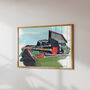 Silverstone Motor Racing Art Print, thumbnail 1 of 3