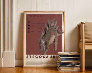 Stegosaurus | Dinosaur Art Print, 2 of 8