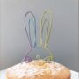 Easter Bunny Cake Topper, thumbnail 5 of 6