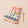 Rainbow Wooden Xylophone Children’s Toy, thumbnail 1 of 4