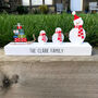 Personalised Christmas Snowman Decoration, thumbnail 1 of 3