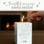 Sentimental Verse Pet Memorial Tea Light Holder, thumbnail 10 of 12