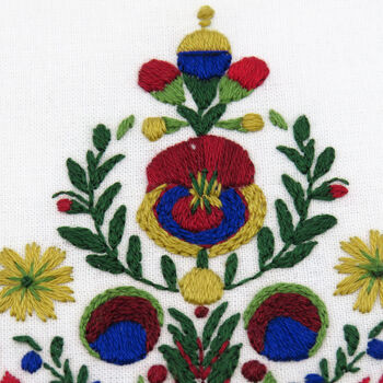 Yuletide Festive Christmas Holidays Hand Embroidery Kit, 4 of 12