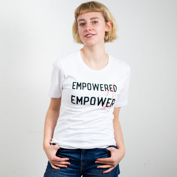 'Empowered Girls, Empower Girls' T Shirt, 2 of 2