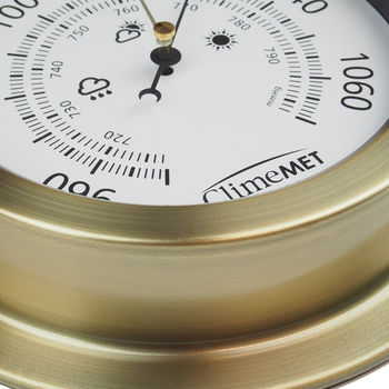 Customisable Metallic Barometer Dial, 5 of 6