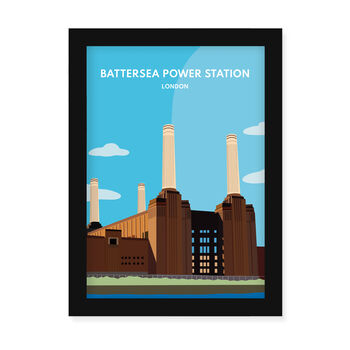 Battersea Power Station London Framed Print, 4 of 6
