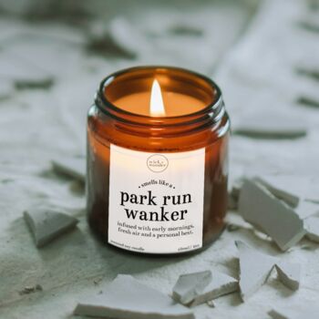 Park Run Wanker Candle, Parkrun Gifts, Running Gifts, 12 of 12