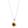 Real Flower Necklace Round Pendant With Sterling Silver Chain And Gift Box. Six Designs, thumbnail 7 of 12