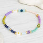 Ettie Gemstone Flower Beaded Friendship Bracelet, thumbnail 1 of 3