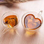 Heart Shaped Double Walled Coffee Glass, thumbnail 1 of 4