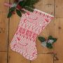 Knitted Christmas Stocking, thumbnail 4 of 4