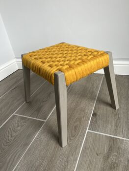Felted Merino Wool Woven Stools, 5 of 8