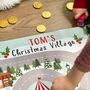 Personalised Children's Play Mat Christmas Village, thumbnail 2 of 4