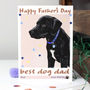 Personalised Dog Father's Day Card, thumbnail 2 of 9