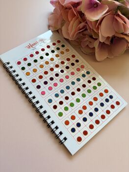 Golden Border Velvet 576 Bindi Booklet, 5 of 10