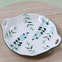 G Decor Botanical Ceramic Serving Plate Bowl Or Set, thumbnail 2 of 5