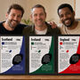 Personalised Rugby Print – 40th Birthday Gift Featuring Your Birth‑Year Season, thumbnail 1 of 10