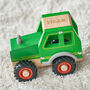 Personalised Wooden Toy Tractor, thumbnail 3 of 4