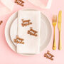 Wooden Team Bride Table Confetti, thumbnail 1 of 1