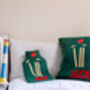 Cricket Personalised Fleece Hot Water Bottle Cover, thumbnail 5 of 5
