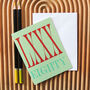 Mini Roman Numerals Eighty Card, thumbnail 1 of 5