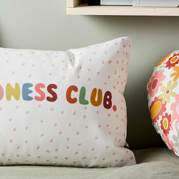 Children's Kindness Club Nursery Cushion, 4 of 4