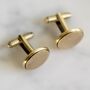 Hammered Solid Bronze Cufflinks, thumbnail 5 of 7