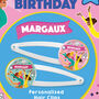 Personalised Gymnastic Fantastic Birthday Hair Clips Gift Set, thumbnail 3 of 3