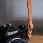 Personalised Leather Camera Wrist Strap, thumbnail 8 of 10