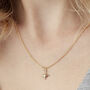 Tiny Star Necklace In Silver Or 18ct Gold Vermeil, thumbnail 1 of 5