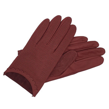 Peggy. Women's Unlined Leather Driving Gloves, 2 of 11