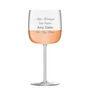Personalised Borough Wine Glass, thumbnail 1 of 6