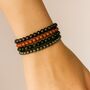 Root Chakra Bracelet Set For Grounding, Strength And Stability, thumbnail 2 of 3