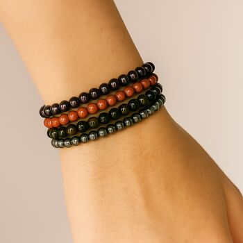 Root Chakra Bracelet Set For Grounding, Strength And Stability, 2 of 3