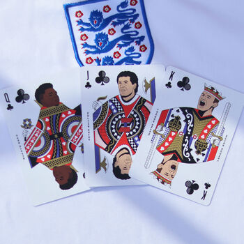 England Football Playing Cards, 8 of 12