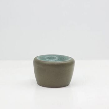 Hic Ceramics Curves Handmade Butter Plate Double Face, 5 of 6