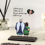 Personalised Grandad Memorial Acrylic Photo Plaque, thumbnail 1 of 9