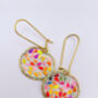 Super Sparkle Disco Earrings Small Hand Made, thumbnail 3 of 10