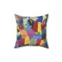 Vibrant Patchwork Sari Cushion Cover Handmade In India, thumbnail 9 of 11