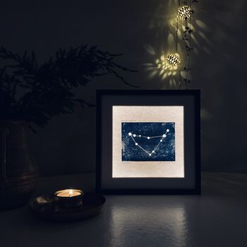 Personalised Capricorn Constellation Light Box, 2 of 7