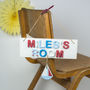 Personalised Room Sign Name Plaque With Boat, thumbnail 1 of 3