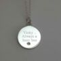 Personalised Sterling Silver Busy As A Bee Necklace, thumbnail 5 of 8