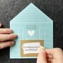 Large Personalised Gingerbread House Scratchcard, thumbnail 2 of 2