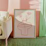 Spring Flowers Minimalist Print, thumbnail 3 of 3