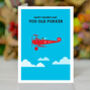 Happy Father's Day Old Fokker Card, thumbnail 5 of 5