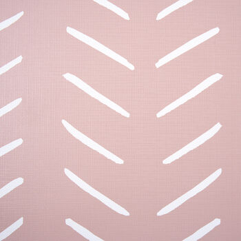 Anti Roll Changing Mat Castaway Dusty Pink, 3 of 3