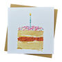 Angel Cake Birthday Card, thumbnail 1 of 2