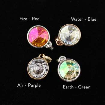 Holographic Zodiac Elements Necklace, 3 of 5