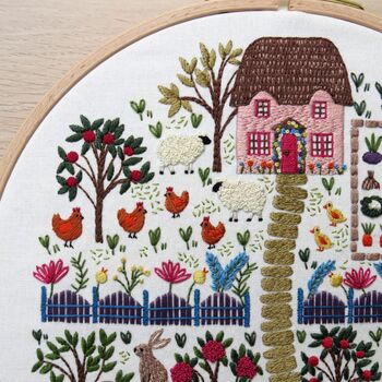The Homestead Hand Embroidery Kit, 5 of 5