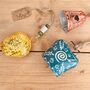 Set Of Three Hand Painted Cow Bells Hanging Decor, thumbnail 7 of 12